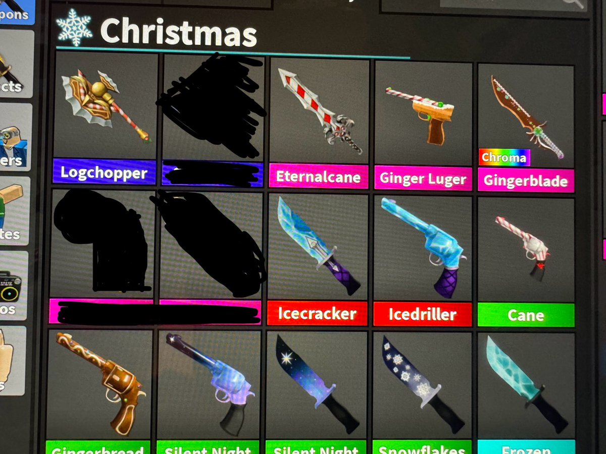 royaledemialt's tweet photo. TRADING MM2 CHROMAS AND GODLYS FOR ADOPT ME PETS. NGF, proofs are pinned, offer in comments or in dms. #adoptmetrading #mm2trading https://t.co/uVRd3WPcO7