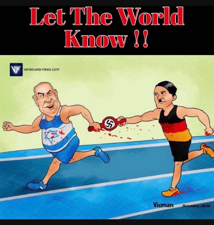 Some Good Competition for Nazis

#Netanyahu 
#GenocideJoe
#IsraeliWarCrimes