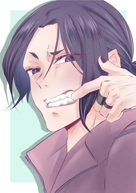 これはマグさん(mg_hrak)の線画を塗らせてもらったroぴ。