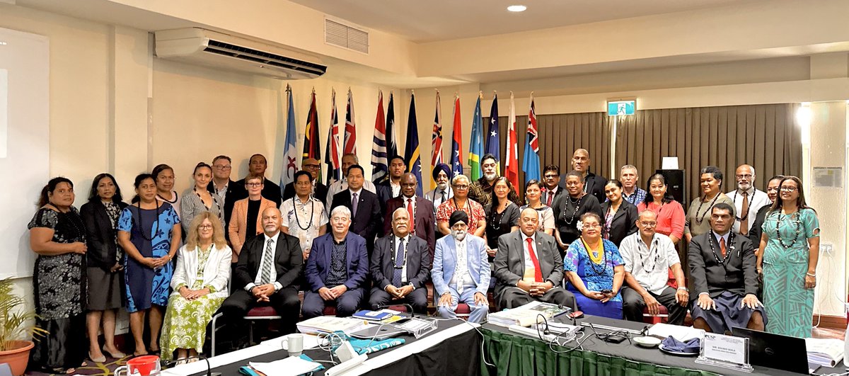 Tankiu Tumas Your Excellency Nikenike Vurobaravu, the President of the Republic of Vanuatu- for officially opening our 97th Council Meeting this morning. We recognise 🇻🇺’s support in hosting this meeting and deeply appreciate the hospitality offered to members of our Council.