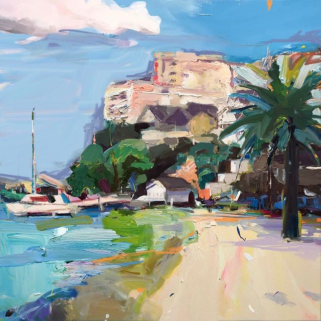 “Tropical Holiday”, 85X85cm, oil on linen.

#FineArt #ArtistsOfTwitter #ArtIsLife #ArtOfTheDay #ContemporaryArt