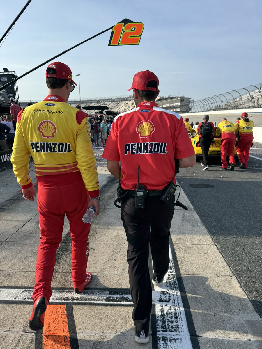 16th-place finish today at Dover @Team_Penske @FordPerformance @shellracingus @Pennzoil @CocaColaRacing #CokePartner