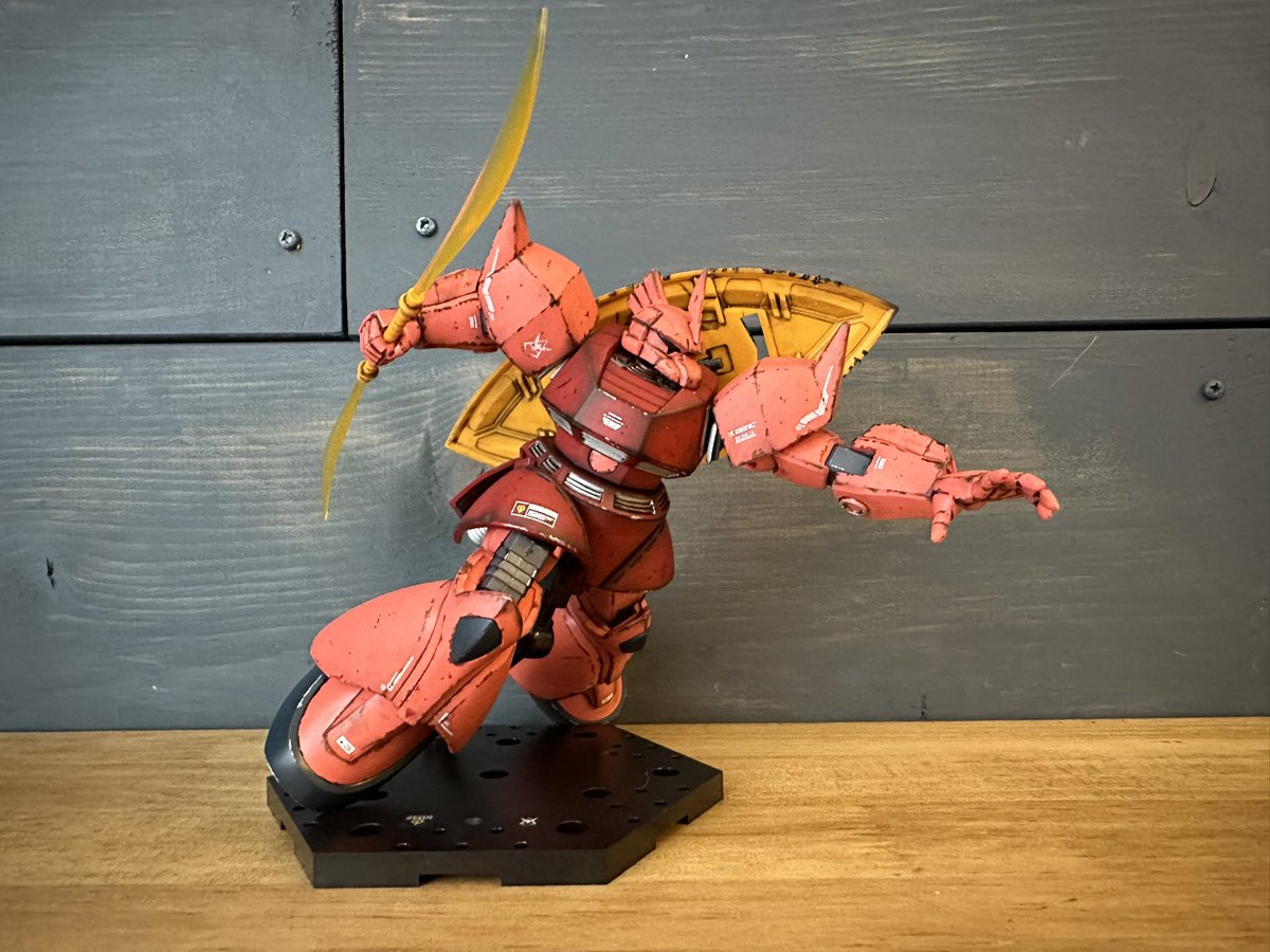 may_scotish's tweet photo. #HGUC #ガンプラ #シャア専用 #シャア専用ゲルググ #gumpla https://t.co/XStF0Kjlsx
