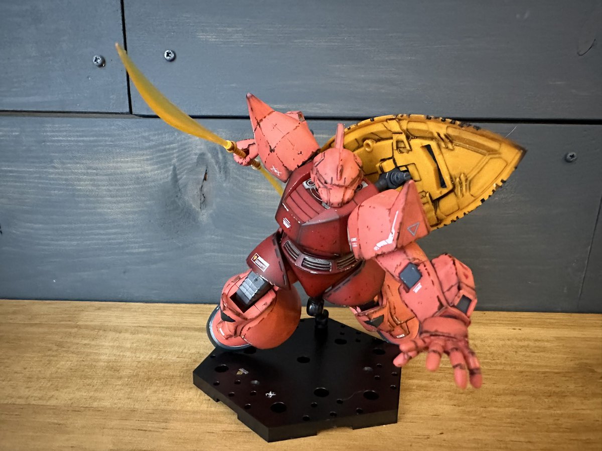 may_scotish's tweet photo. #HGUC #ガンプラ #シャア専用 #シャア専用ゲルググ #gumpla https://t.co/XStF0Kjlsx