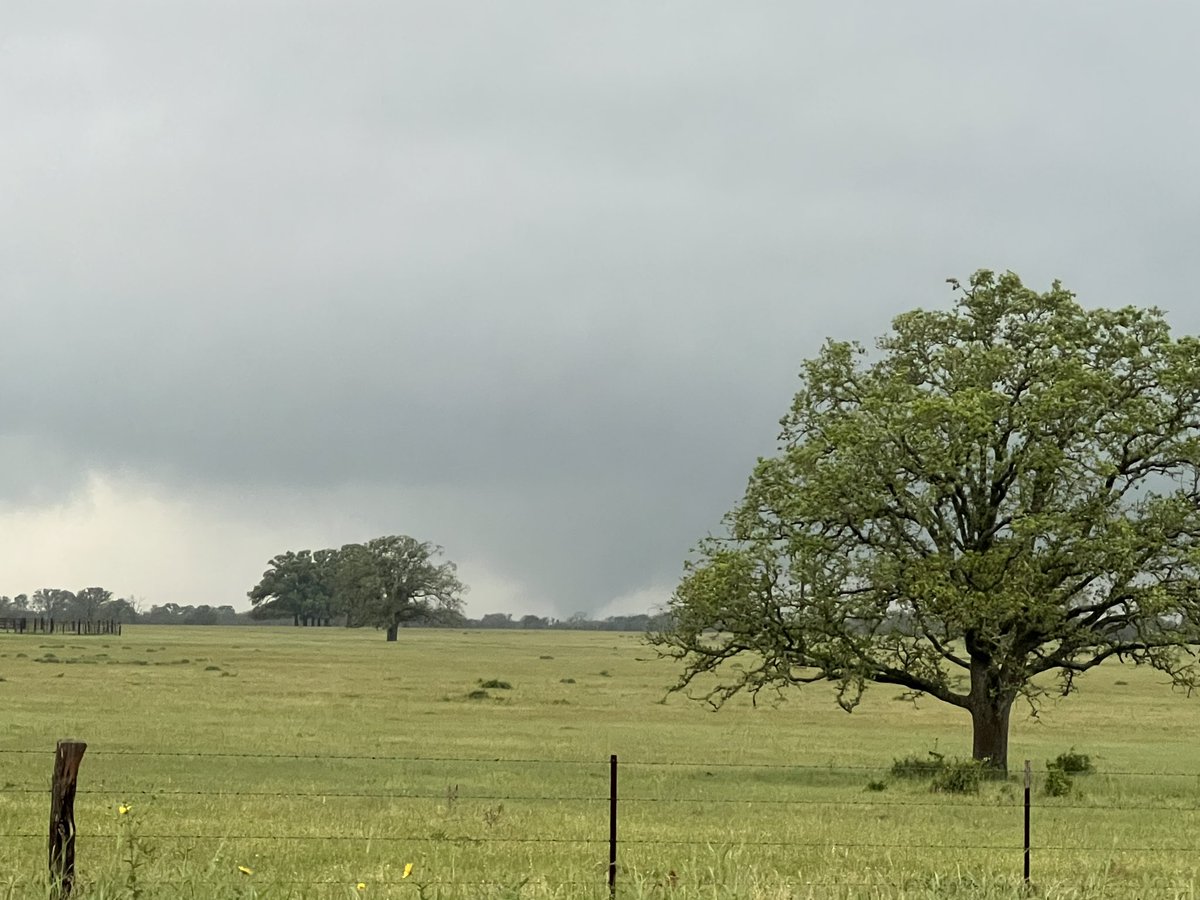 Possible tornado 4 miles west of Bedias, TX #txwx