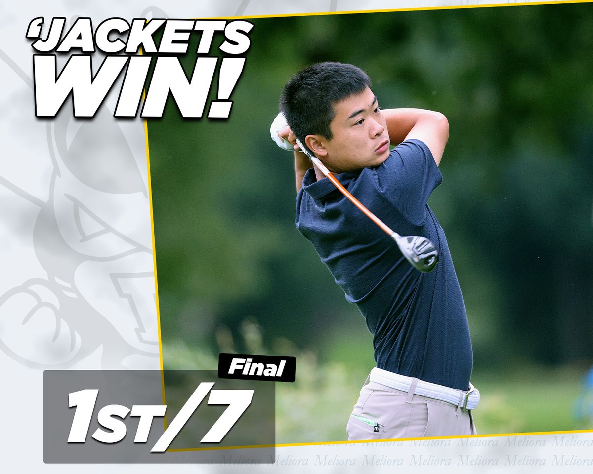 LIBERTY LEAGUE CHAMPS! 🏆 @URMENSGOLF claims its fourth ever @llathletics title rallying past St. Lawrence in the final round! Senior Tom Liu ends tied for first in the overall tournament and UR has all five golfers in the top-13! UR is headed to NCAA's! #GoJackets #d3golf