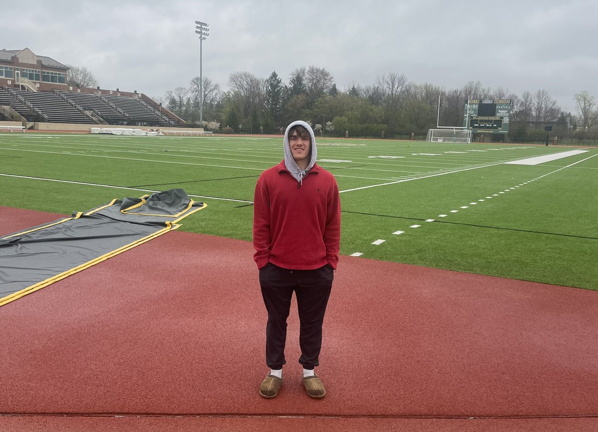 Had a great time @SNCfootball thank you for the hospitality and great environment @d_coop1 @CharlieDrewek @CoachDanMcCarty @raccoonfootball @MJ_NFLDraft