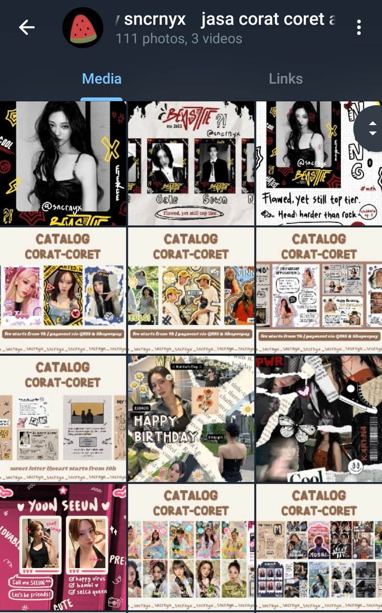 sncrnyx's tweet photo. selamat pagi~ we are open order utk corat-coret sweet letter, birthday greetings, mensive/annive, scribble pc, dll.

available utk foto idol &amp; rl (privasi aman)✨ pricelist mulai dari 8k ya luv bisa join ke sini https://t.co/zc1yEGlflJ for more catalogs💃🏻💖

#zonauang #zonajajan https://t.co/W5hsjjcNny