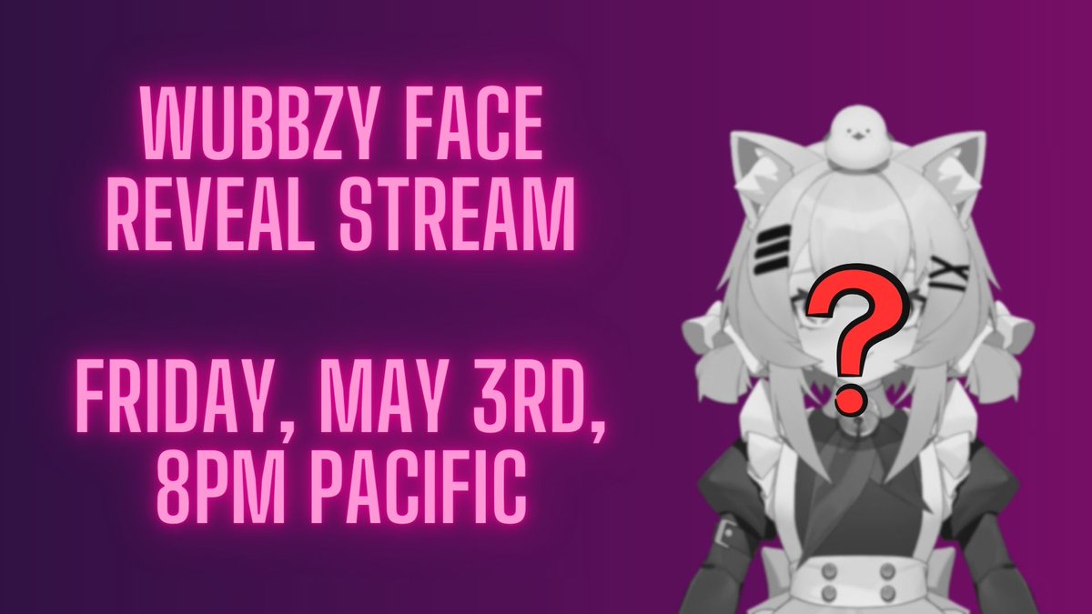 We'll be doing a Just Chatting stream to start off! <3 Come say hi! :D 
.
Tags: #Vtuber #FaceReveal #VTuberUprising #twitchstreamer