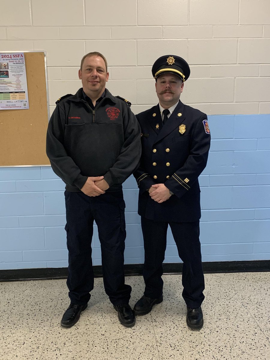 Churchbridge Fire (@cbfirerescue) on Twitter photo Firefighters from across the province were in North Battleford on the weekend for SVFFA's annual spring fire school. Captain C. Deyneka took the Live Fire - Advance and Flashover training while Captain T. Eskra  co-instructed the Ground Ladders, Ropes and Knots course. Firefighters from across the province were in North Battleford on the weekend for SVFFA's annual spring fire school. Captain C. Deyneka took the Live Fire - Advance and Flashover training while Captain T. Eskra  co-instructed the Ground Ladders, Ropes and Knots course.