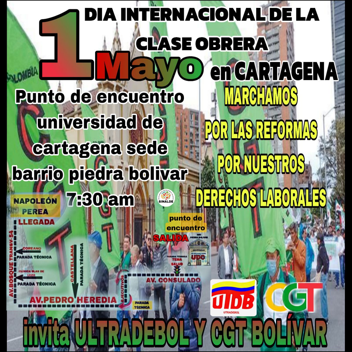 FEDERACION BOLIVAR C. G. T. tweet media