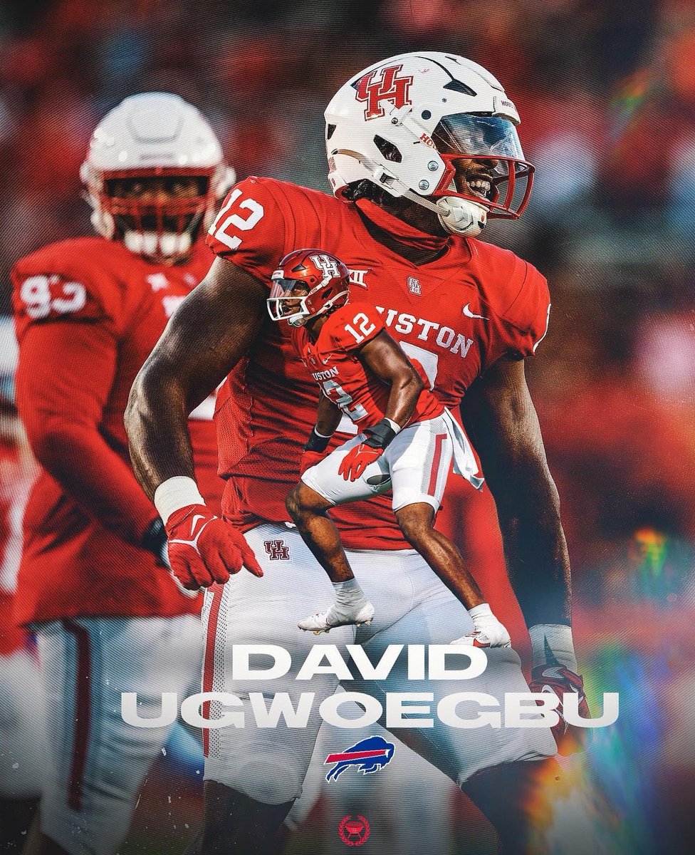 Congratulations to @davidu2x - SLHS Class of 2019 and DE for University of Houston - UDFA signing with the Buffalo Bills!! #draftclass2024 #sevenlakes #spartans #cougars