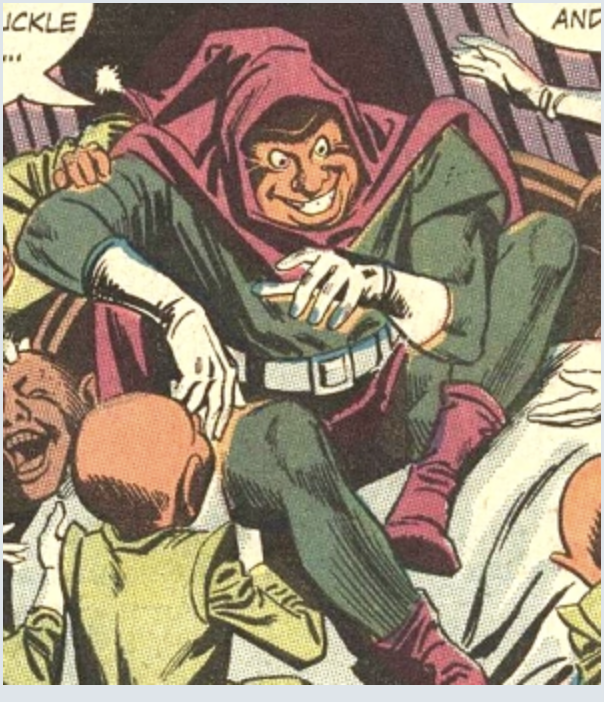 On #ThisDayInSupervillainHistory 
54 years ago in Justice League of America #81, the mentally unstable comic menace known as the Jest Master made his debut, his mere presence infecting those around him with his madness.