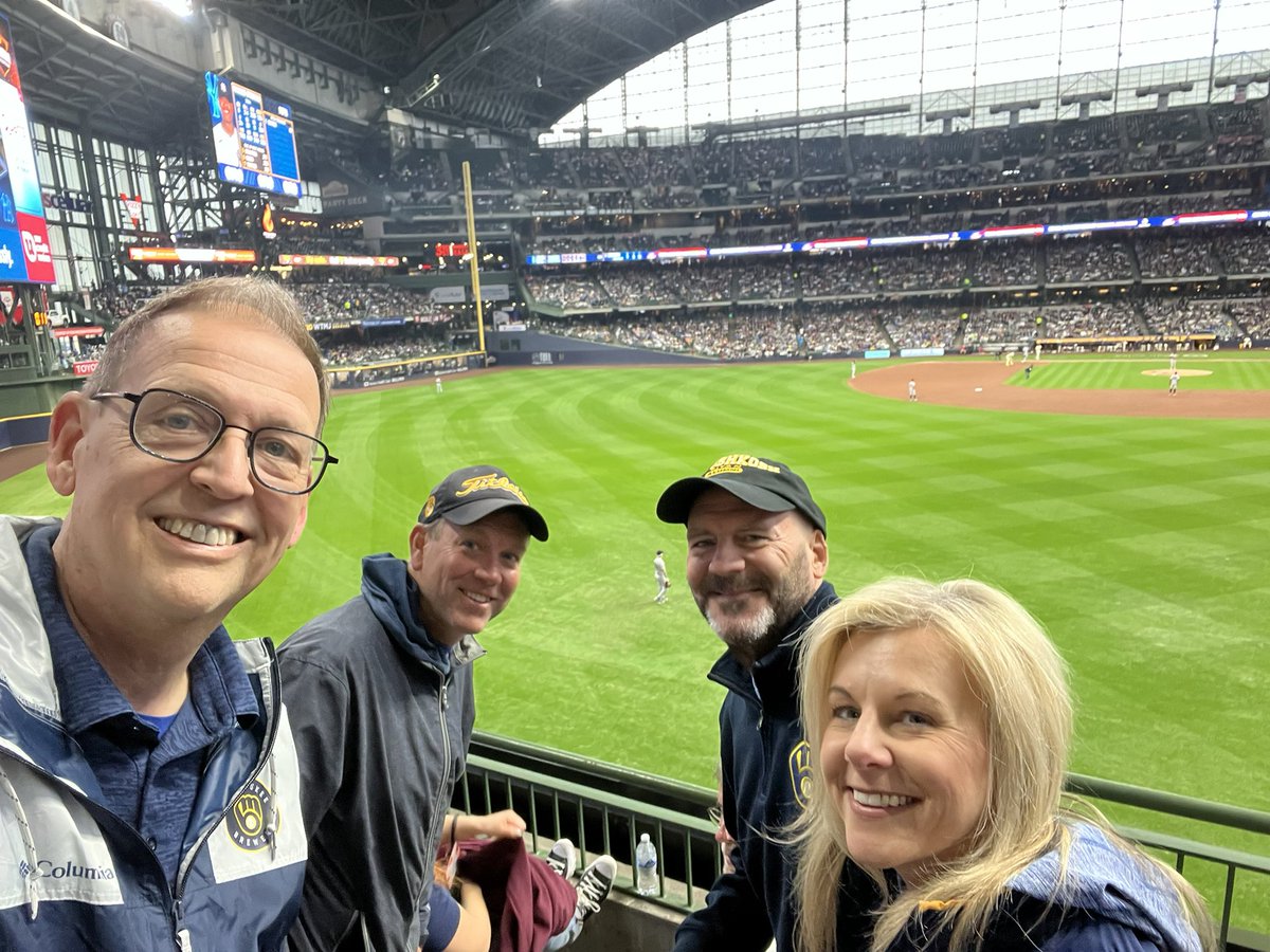 Kent Wainscott (@kentwainscott) on Twitter photo Even without a <a href="/Brewers/">Milwaukee Brewers</a> win, it was a great time catching up with friends. <a href="/Mark_Baden/">Mark Baden</a> @dneedles12 @KathyMNeedles Even without a <a href="/Brewers/">Milwaukee Brewers</a> win, it was a great time catching up with friends. <a href="/Mark_Baden/">Mark Baden</a> @dneedles12 @KathyMNeedles