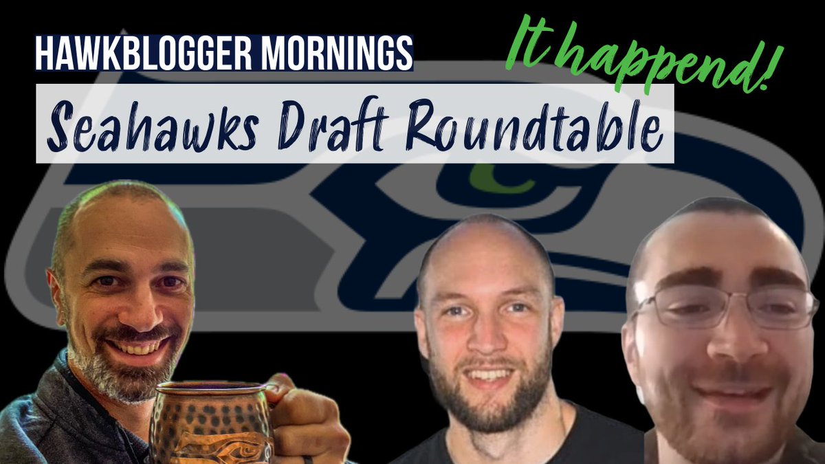 I am unlocking the audio edition of the Seahawks Draft roundtable for everyone. Come listen to @robstaton, @cmikesspinmove, and I break down the 2024 Seahawks draft. Lots of good insights from the fellas! Listen here: patreon.com/posts/hb-morni… Watch here: youtube.com/watch?v=m1gcat…