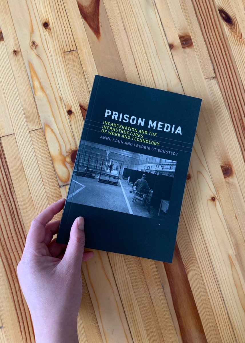 How prisoners serve as media laborers, while the prison serves as a testing ground for new media technologies. Prison Media: Incarceration and the Infrastructures of Work and Technology by Anne Kaun and Fredrik Stiernstedt is now available 👉 bit.ly/3VJqmI3