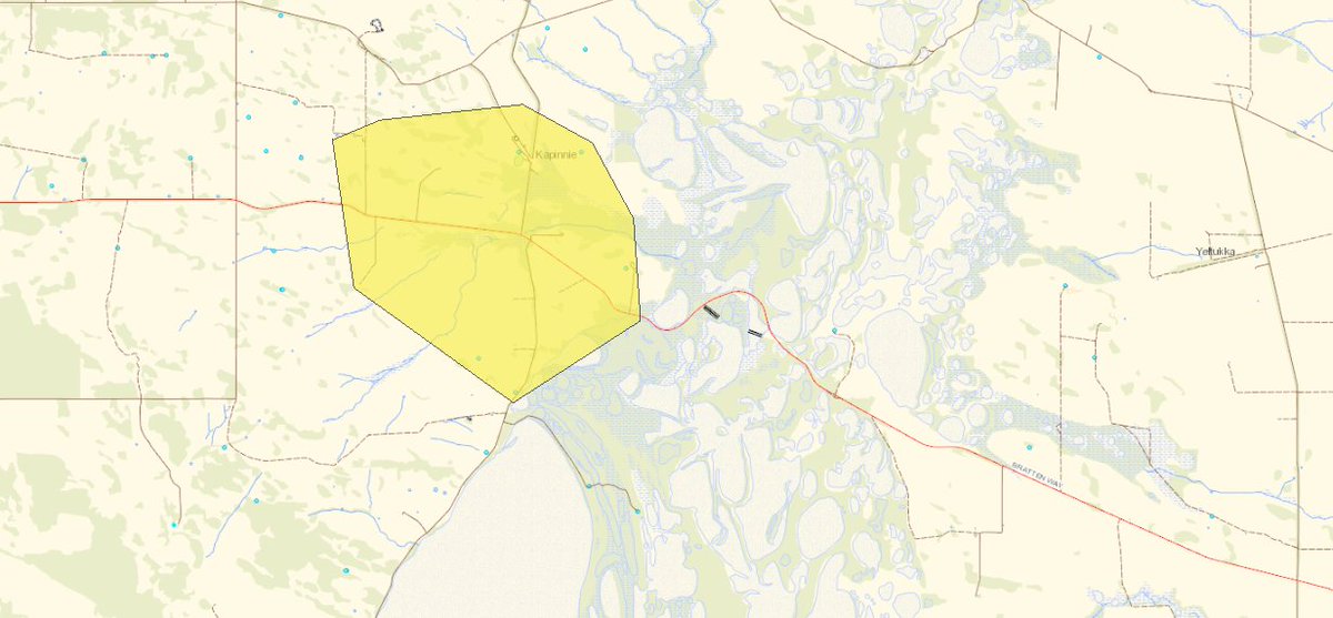 CFSAlerts's tweet photo. Advice #Bushfire - Avoid smoke - #KAPINNIE #smoke. Bushfire smoke from KAPINNIE is in the KAPINNIE TOWNSHIP area(s). #BAM ID=0007636 #SACFS https://t.co/oPmZG3KuQ7 https://t.co/UXYVXPk2lx