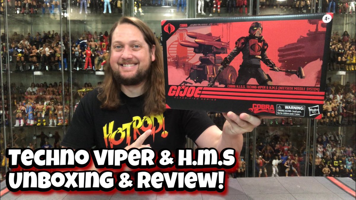 Techno Viper & H.M.S GIJOE Classified Series Unboxing & Review! youtu.be/LfyeBMy1jk8?si… #Gijoe #Hasbro #HisTank #Toy #Toys #ActionFigures #ToyUnboxing #ToyReview #Cobra #technoviper #GiJoeARealAmericanHero #yojoe