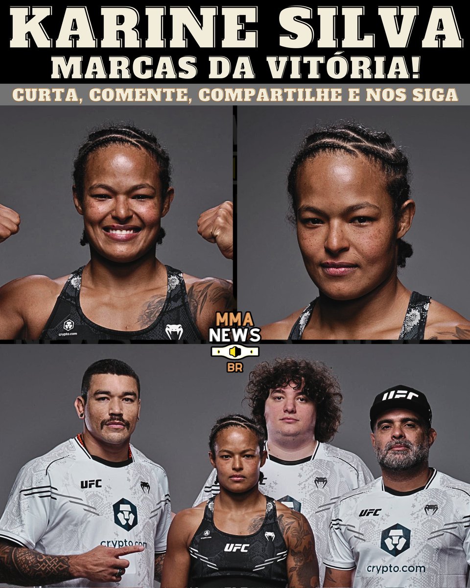 🥊🇧🇷 Se liga como ficou a braba Karine Silva, depois da sua vitória no #ufcvegas91 .  Parabéns guerreira!

📷 Getty Images

⏫️ Sigam @mmanews_br
❤️ Curta 
📤 Compartilhe