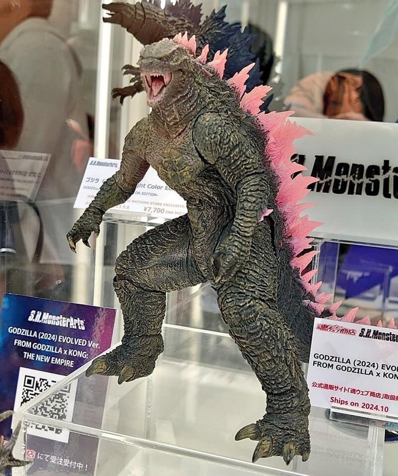 Novas fotos de divulgação do S.H MonsterArts Godzilla Evolved (2024) 

#godzilla #godzillavskong #godzillaxkongthenewempire #godzillaxkong #godzillaminusone #jpactions #bandai