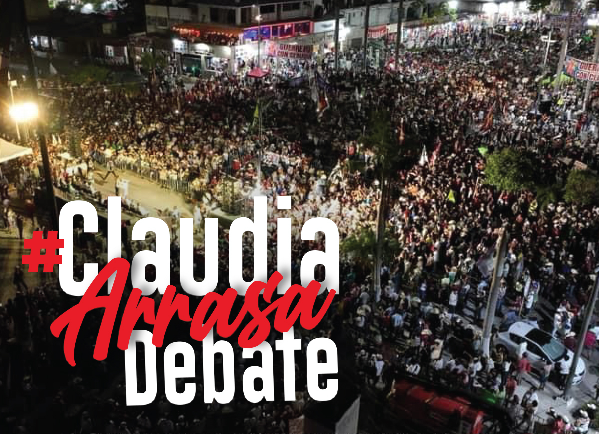 En el Segundo Debate del INE, Claudia Sheinbaum demuestra que puede enfrentar los desafíos externos de México con calma y resolución, protegiendo los intereses del país en todo momento. #ClaudiaArrasaDebate