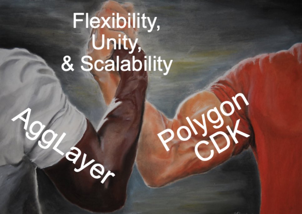 Polygon is revolutionizing blockchain technology, and the approach to development.

CDK + AggLayer = The Alpha

Chain Developer Kit (CDK): 
Tailors blockchain architecture to developer needs. Top to bottom customizability.

AggLayer:
Aggregates blockchains and feeds a unified