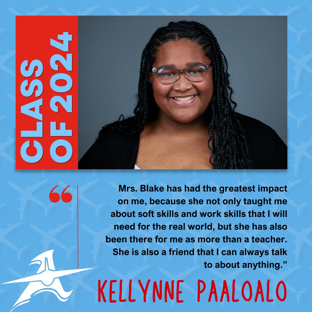 Kellynne Paaloalo plans to attend the University of Hawaii at Manoa following graduation to study health and exercise science!

Congratulations, KP! 🎓✈ #RepthatA #AHSClassof2024