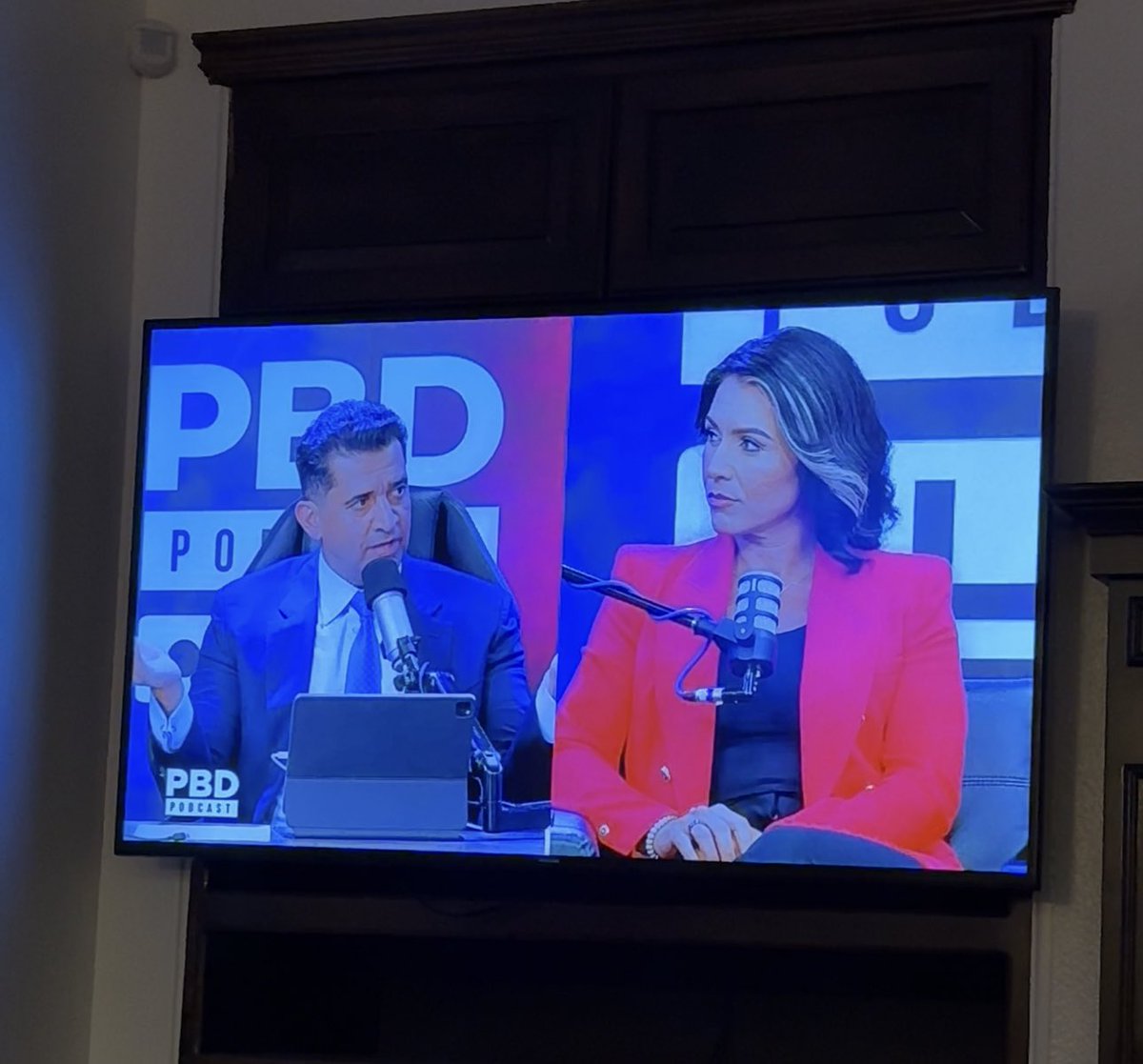 Loved watching my girl @TulsiGabbard on the @PBDsPodcast 🙌🏽🥳 - @patrickbetdavid @VincentOshana @TomEllsworth @sostalksmoney