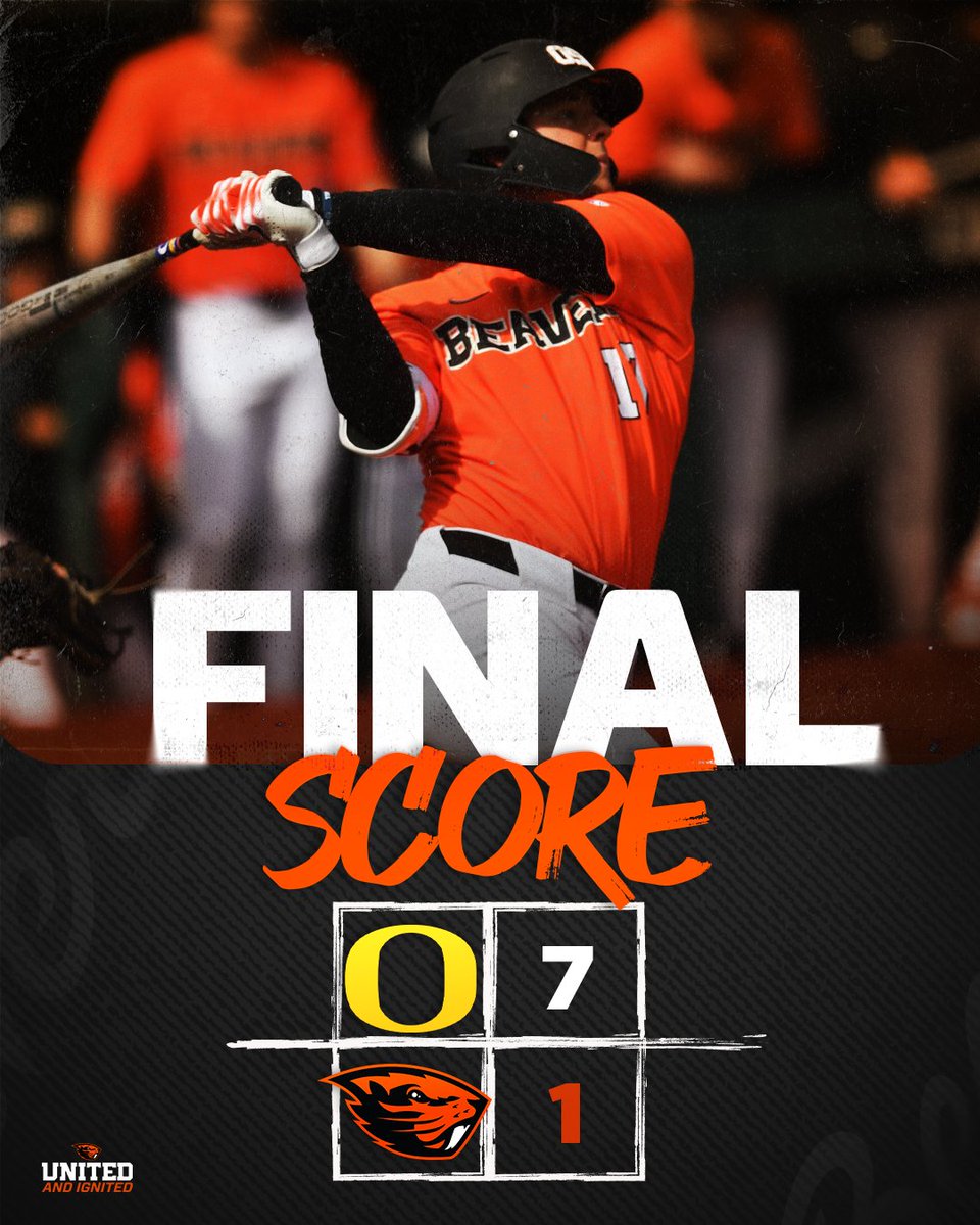 Lost the finale but won the series.

#GoBeavs