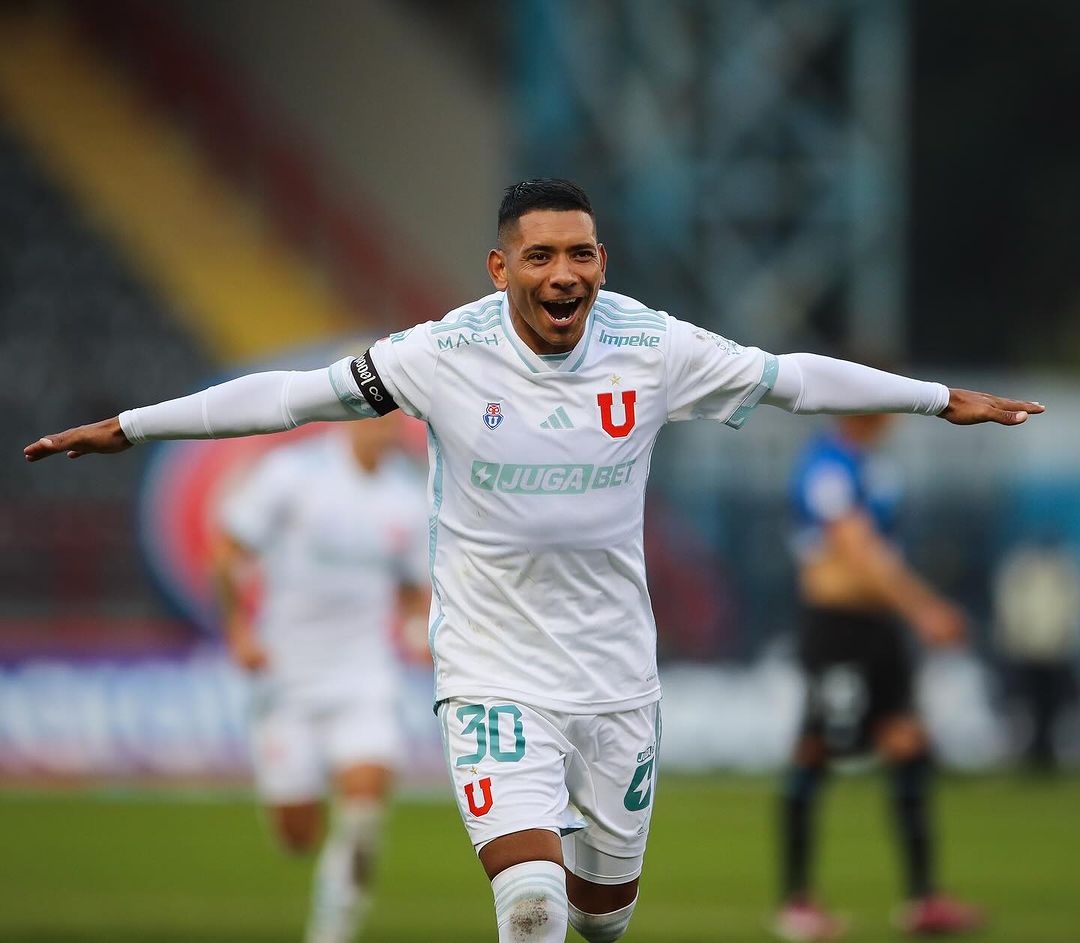 Cristian Palacios regresa a la alineación de Universidad de Chile.