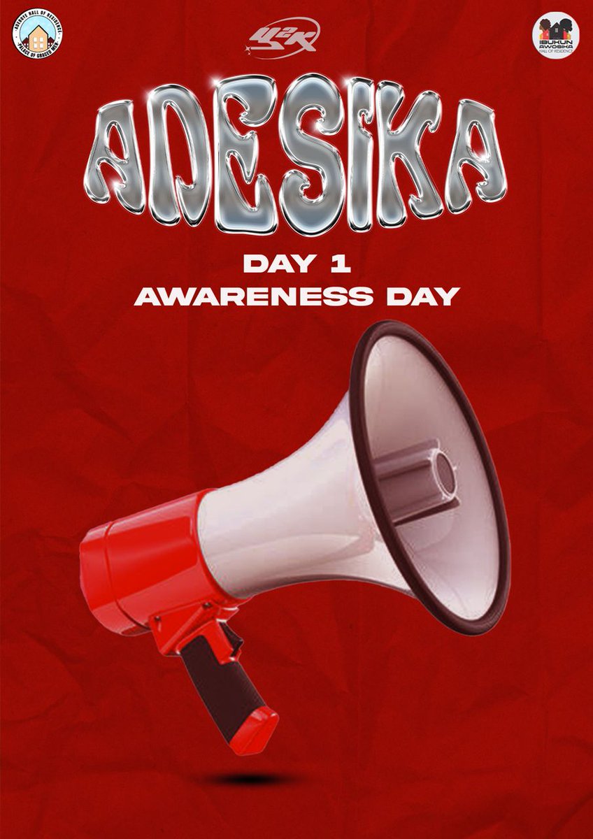 AdeboyeHall's tweet photo. Are you Aware it's Y2K Szn?!!!!
And the Szn is Now!
Today starts with the AWARENESS.
WE MOVE!!!
@AbiolaHostel @AdeboyeHall @adeniyihall @AwosikaHallFuta @FutaBro @futa_tv
#Adesika #Hallweek #futa https://t.co/XFgNGcntGH