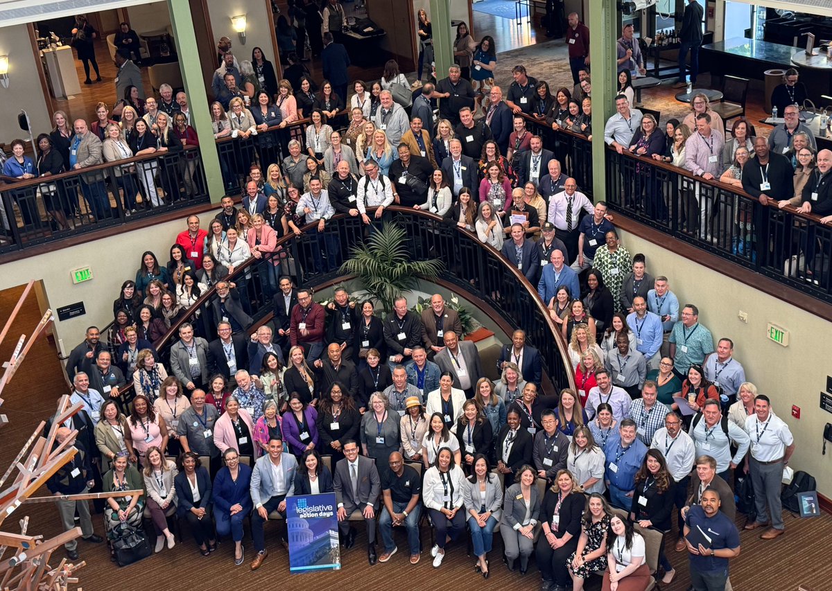 This is what educational leadership looks like at its best. Hundreds of ACSA members are in Sacramento this week for our 2024 ACSA Legislative Action Days and will spend the next few days advocating for California's 6.3 million public school students! #ACSALAD #ACSAAdvocates
