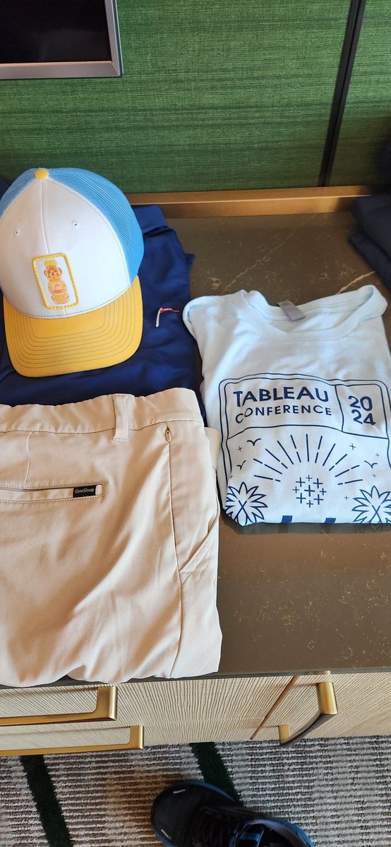 vizBrewer's tweet photo. Life is good, in San Diego and on the west coast for the first time ever. Not sure which outfit I'm more excited to wear. Get to spend the next 3 days working my first Tableau conference. Followed up by a round at Torrey Pines Thursday #LGLG @chasingscratch0 #allthedata #data24 https://t.co/yo8KMiNaPd