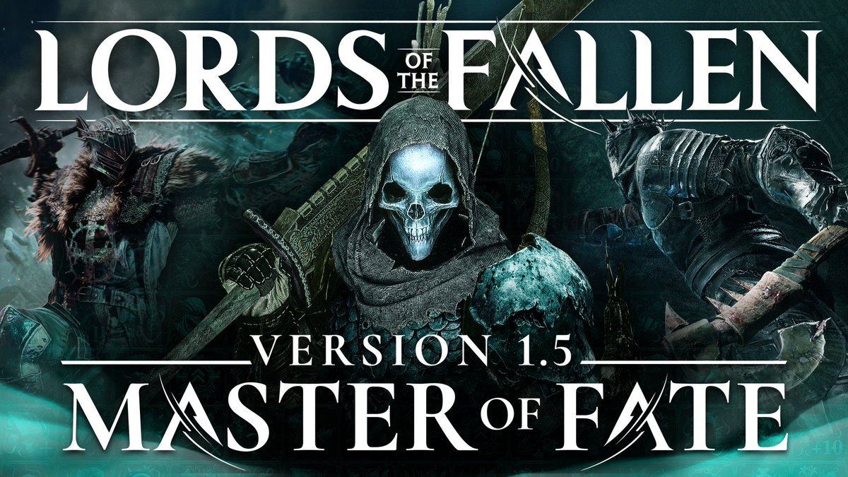 Lords of the Fallen version 1.5 'Master of Fate' update now available, adding a Modifier System, in which a player can set various modifiers for a New Game+ playthrough, such as enemy randomizers, loot randomizers, and an iron-man permadeath mode: rpgsite.net/news/15778-lor…