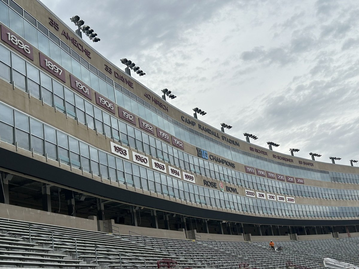 Thank you @BadgerFootball and @CoachBlaz for the hospitality and amazing opportunity to allow our coaching staff an inside view into the world of all things Wisconsin Badger football for 3 days! Triad football will be better because of it. Good luck this upcoming season!