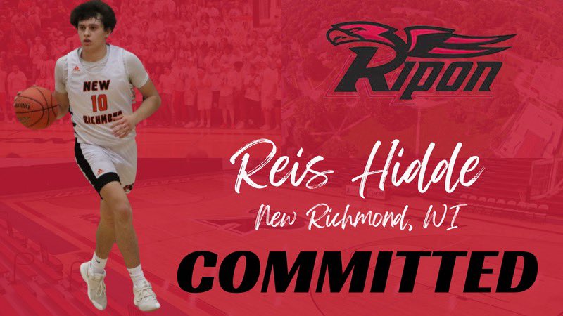 Very excited to announce I’m committing to Ripon College! Thank you family and coaches for the constant support and pushing me to be my best. And thank you Coach Finco for believing in me!🔴⚫️#committed