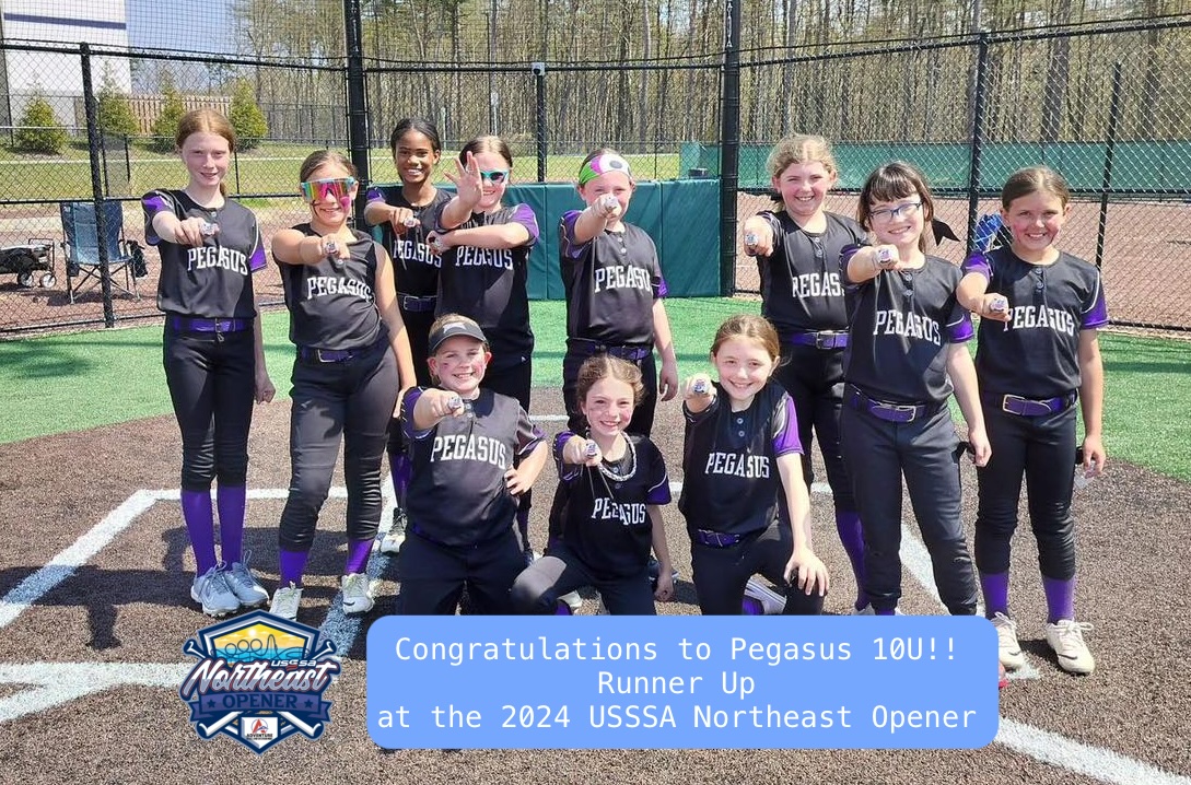🥈The good results keep coming!! Great job today by Pegasus 10U Lucci!! You're just getting started. 💜🥎
#pegasusproud #pegasussoftball #pegasusstrong #pegasus10U #purplepower