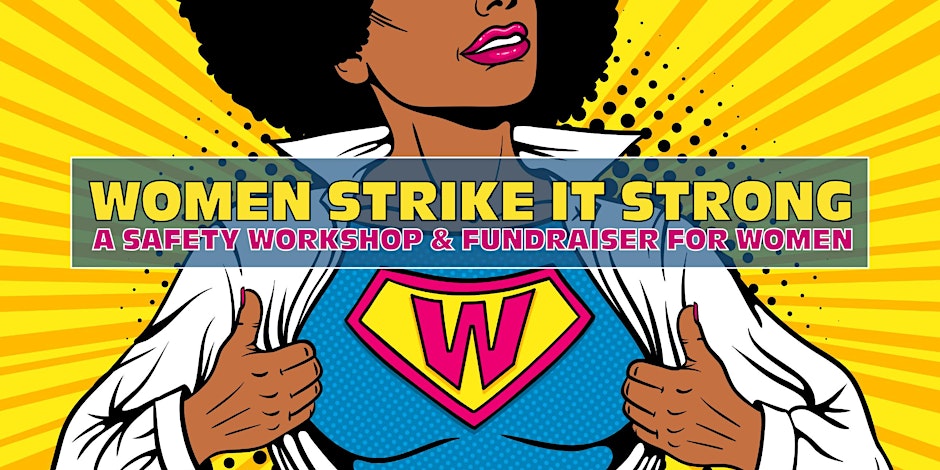 COOL EVENT ALERT: Next Sunday, May 5, join anti-violence advocate and Women Against Abuse board member Jamie Colleen Miller for Women Strike It Strong, a hands-on safety workshop and fundraiser benefiting our life-saving services. RSVP here: eventbrite.com/e/women-strike…