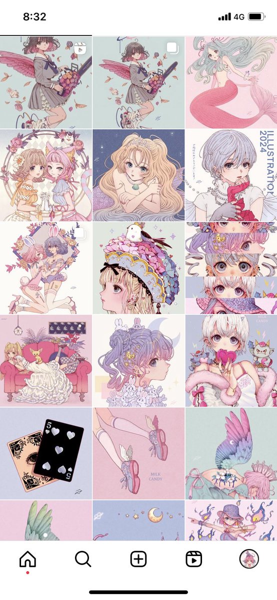 新しくフォローして下さった方々ありがとうございます🌸 Instagramの方はメイキング動画や日常のストーリーズなどもちょこちょこ更新しているので、こっちも覗いてみていただけたら嬉しいです☺️🍀