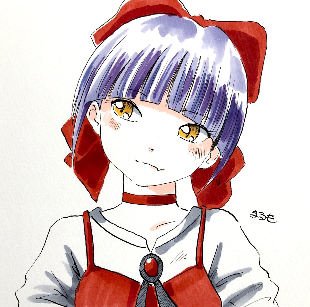 ネコ娘 ,6期猫娘 「#鬼太郎誕生  猫娘さんがかわいい…(ΦωΦ)」|まるも☆『きゃぴ』Kindle版発売中！のイラスト