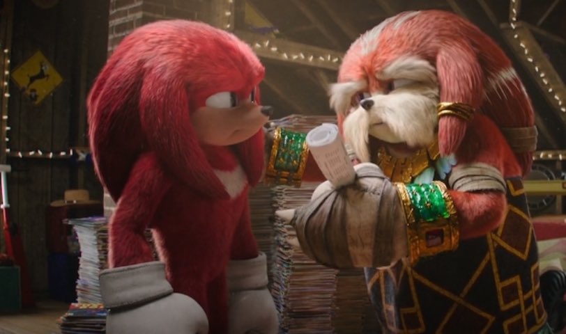 Sonic is going to flip when he finds out from Knuckles that you can gradually pray to seek a ghost of someone you knew for guidance lol #KnucklesSeries #SonicMovie