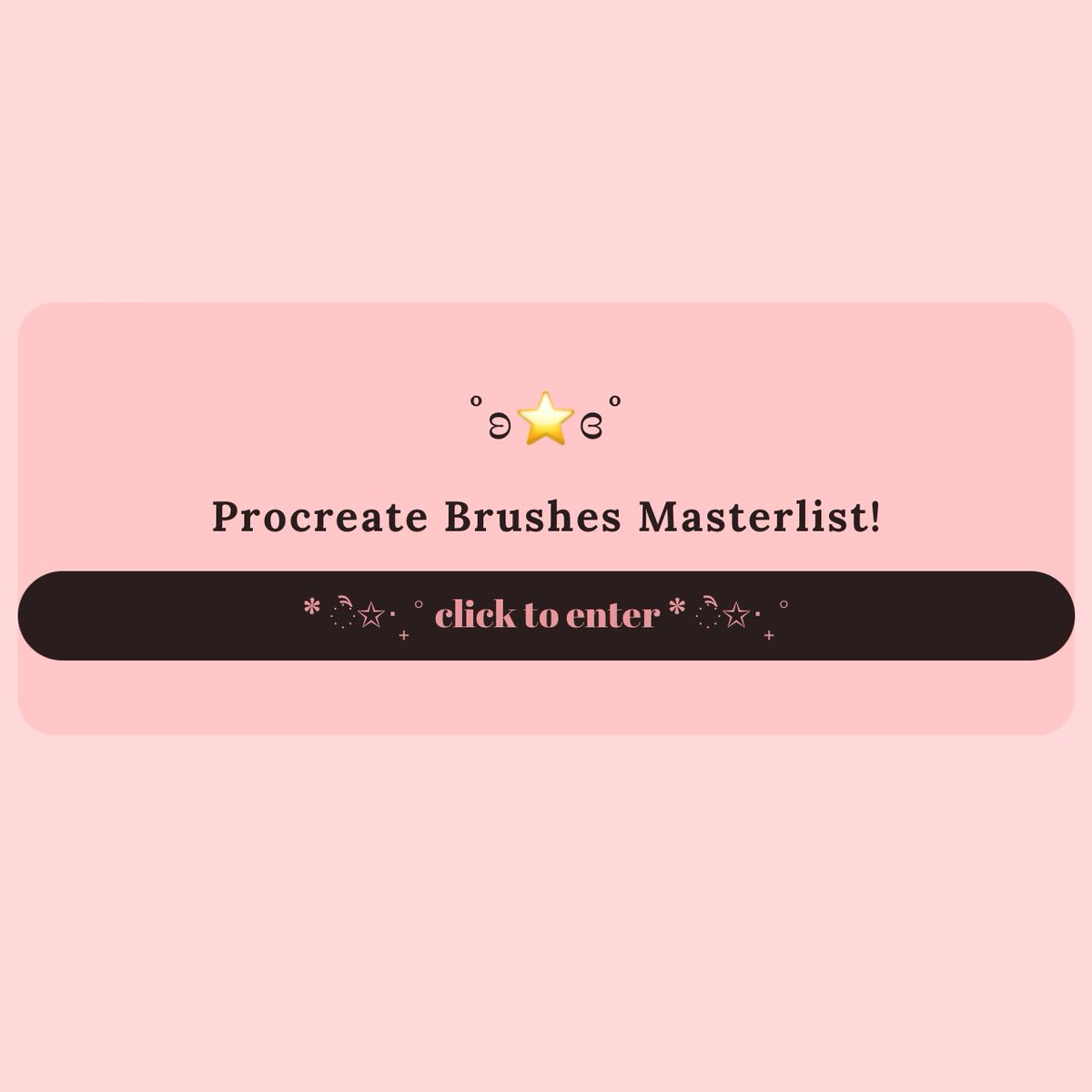 friendly reminder that I made masterlists of brushes for both csp and procreate for all ur art needs 🙂‍↕️🙏🏾✨ cspmasterlist.carrd.co procreatebrusheslist.carrd.co