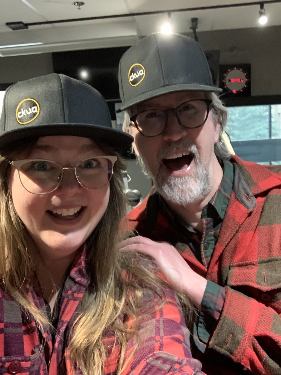 As part of the WILD wind-up evening of this ASTONISHING @ckuaradio #SpringFundraiser — the unstoppably brilliant @CKUAMY1 + I get to hop on during @OrestCKUA’s 6-8PM #RaisingVoices slot for an eclectic session chock full of gratitude, cameos from guests/, donors’ songs + stories!