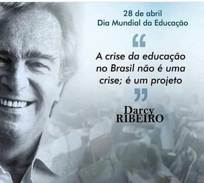 A educação é o único caminho para emancipar o homem. #BrizolaVive #DarcyRibeiro #PauloFreire #EducaçãoEaSolucao #SoAEducacaoLiberta ❤️🐺🙏