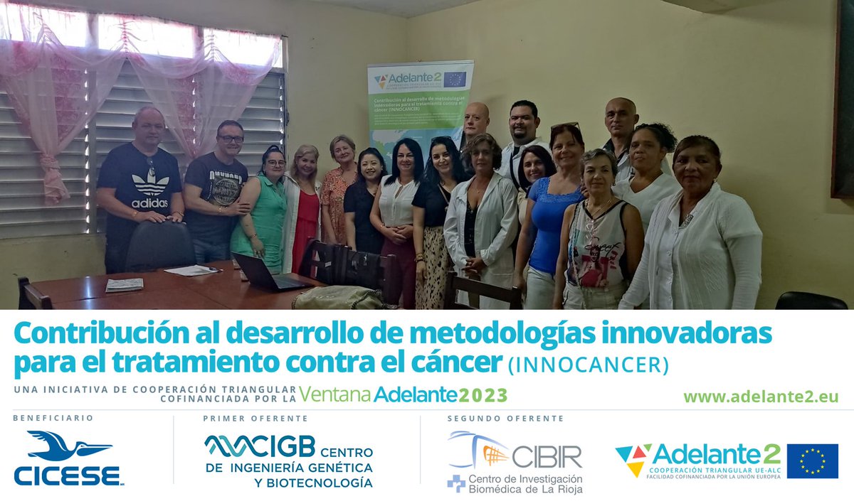 Los participantes en la iniciativa #INNOCANCER visitaron el Policlínico Tipo I 'Manuel de Jesús Lara Cantero'. La Dra. Yamila Guevara Amarales, Directora General del policlínico recibió a la delegación de la Alianza de #cooperacióntriangular