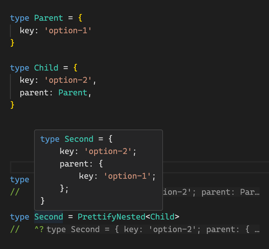 👋 @mattpocockuk I am loving your `Prettify<T>` type! How do you feel about extending it to handle nested types too?