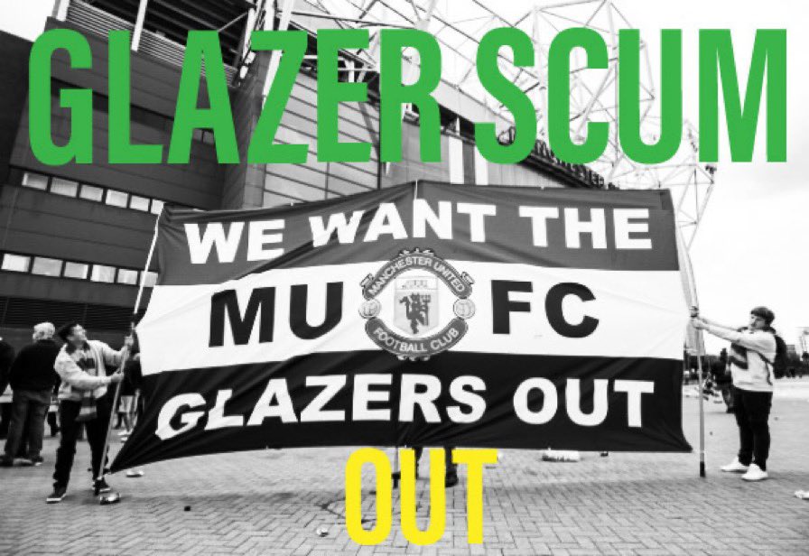 #GlazersOut #GlazersFullSaleNOW #GlazersSellManUtd @ManUtd @BucsFoundation