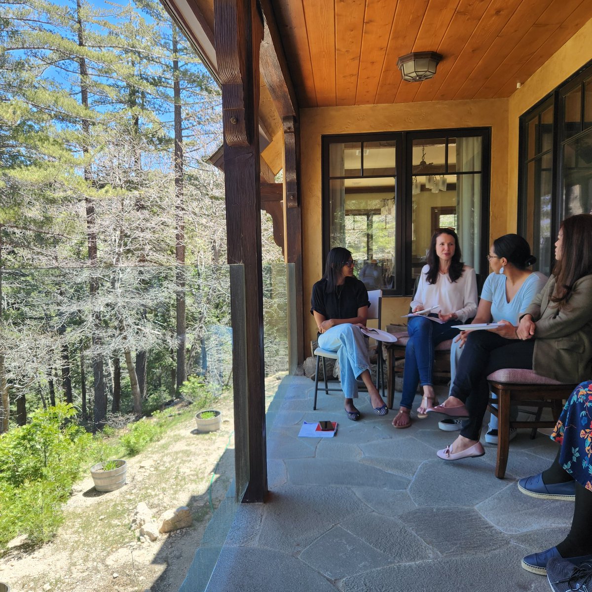 WiSA=Women in Surgery & Anesthesia held its 1st Faculty Retreat at Bull Cabin/Lake Arrowhead. Deep discussion of OR power dynamics/how to handle uncomfortable situations/training Gen Z+ next WiSA plans. @LLUMedSchool @LLUHPhysicians @MinasianTanya @lovelyday_2010 @WomenSurgeons