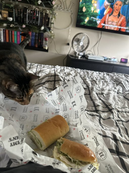 This bitch is trying to steal my sandwich https://t.co/XCOIrrFdLP<a href="/tag/cc"class="tags"><span>#cc</span></a><a href="/tag/acting"class="tags"><span>#acting</span></a><a href="/tag/voiceover"class="tags"><span>#voiceover</span></a><a href="/tag/bookish"class="tags"><span>#bookish</span></a><a href="/tag/crescentcity"class="tags"><span>#crescentcity</span></a>