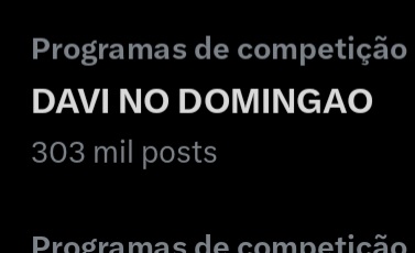 sofia77431697's tweet photo. E isso daqui? 
300K

 DAVI NO DOMINGAO https://t.co/zI4FHW0Ots